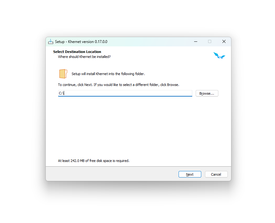 Improved update system for Khernet